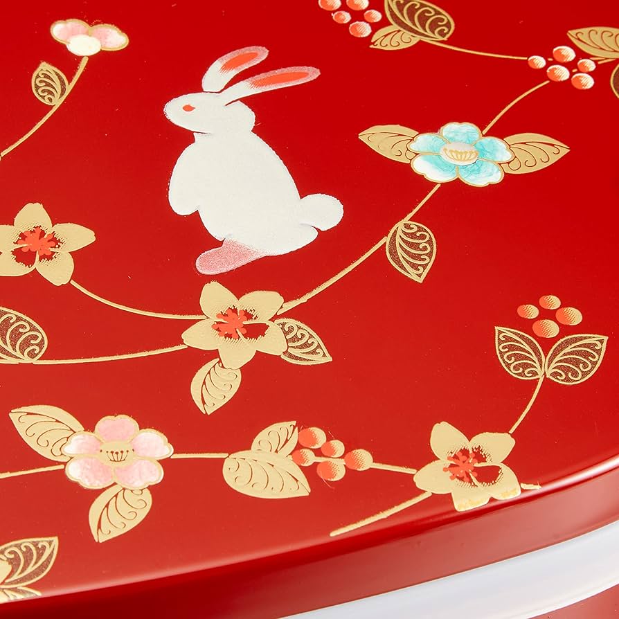 Amazon｜ミタニ 山中漆器 山中塗 重箱 花の小路 7.0くつわ二段